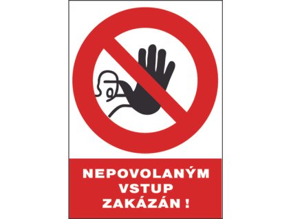 99030012 CERVA NEPOVOLANYM VSTUP ZAKAZAN.tif