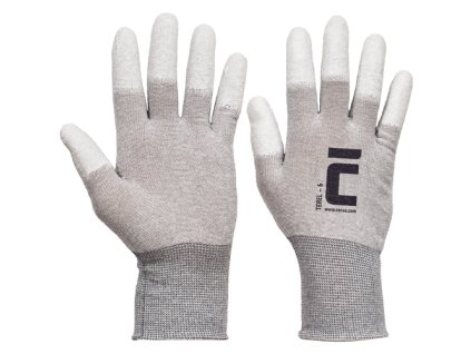 TEREL rukavice nylonové AS PU prsty (Velikost 11, Barva -)