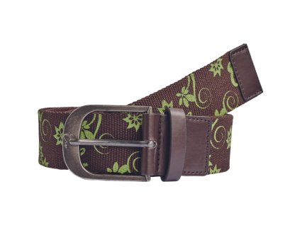 YOWIE LADY pásek (Velikost L/XL, Barva hnědá/zelená)