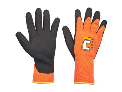 ARVENSIS rukav. máč. v latexu (Velikost 11, Barva oranžová)