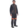 MAX VIVO LIGHT vesta (Velikost 4XL, Barva černá/oranžová)