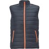 MAX VIVO LIGHT vesta (Velikost 4XL, Barva černá/oranžová)