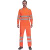 LUGO HV polokošile dl.rukáv (Velikost 5XL, Barva oranžová)
