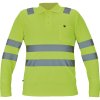 LUGO HV polokošile dl.rukáv (Velikost 5XL, Barva oranžová)