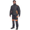 MAX VIVO pilot bunda (Velikost 4XL, Barva černá/oranžová)