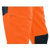 Kalhoty CXS HALIFAX, pánské, výstražné se síťovinou, oranžovo-modré (Velikost 46)