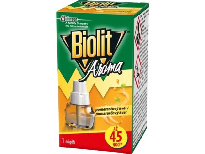 Náplň tekutá do elektrického odpařovače Biolit / proti komárům / 45 nocí