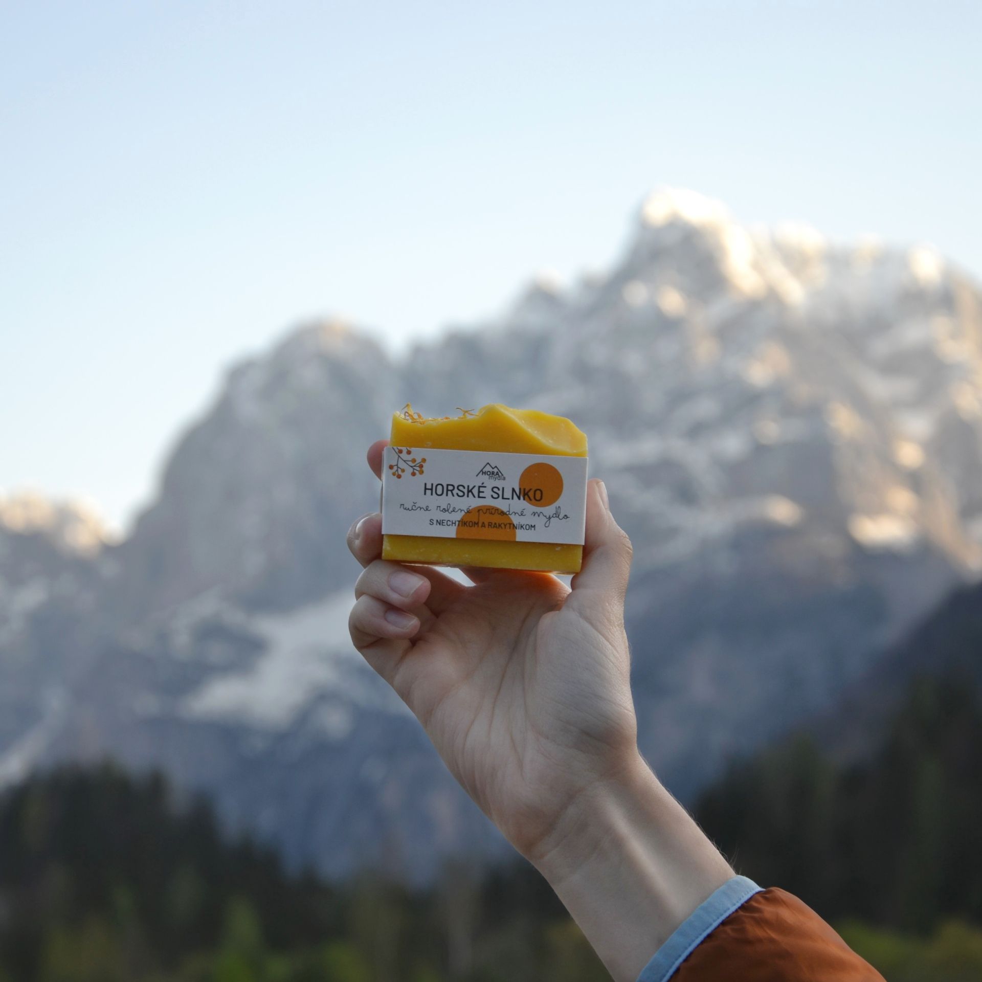 Prírodné ručne robené mydlo