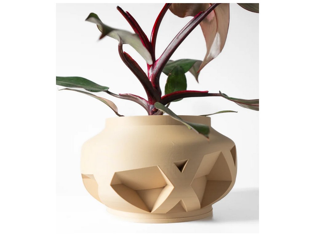 Screenshot 2025 03 13 at 13 14 48 The Nomio Planter Pot with Drainage Tray & Stand Modern and Unique Home Decor for Plants 3D model by MODERN MACHINE on Thangs