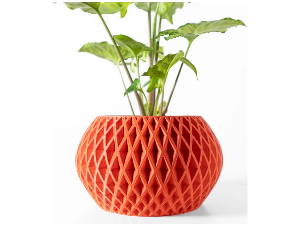 Screenshot 2025 03 13 at 13 28 48 The Gisar Planter Pot with Drainage Tray & Stand Modern and Unique Home Decor for Plants 3D model by MODERN MACHINE on Thangs
