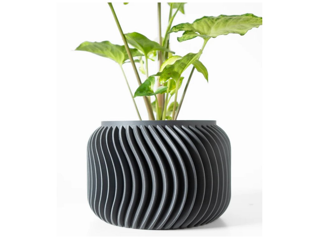 Screenshot 2025 03 13 at 14 10 29 The Vilex Planter Pot with Drainage Tray & Stand Modern and Unique Home Decor for Plants 3D model by MODERN MACHINE on Thangs