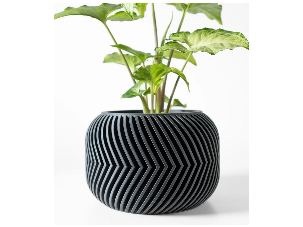 Screenshot 2025 03 13 at 14 16 09 The Ervon Planter Pot with Drainage Tray & Stand Modern and Unique Home Decor for Plants 3D model by MODERN MACHINE on Thangs