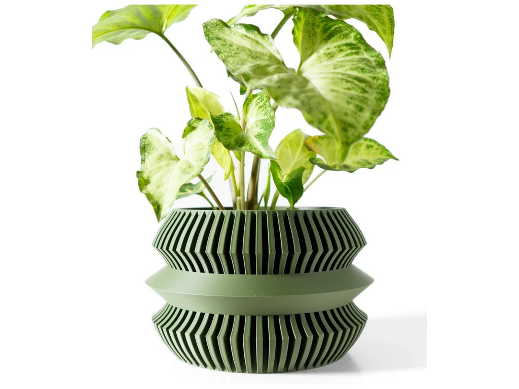 Screenshot 2025 03 13 at 14 47 12 The Uldol Planter Pot with Drainage Tray & Stand Modern and Unique Home Decor for Plants 3D model by MODERN MACHINE on Thangs
