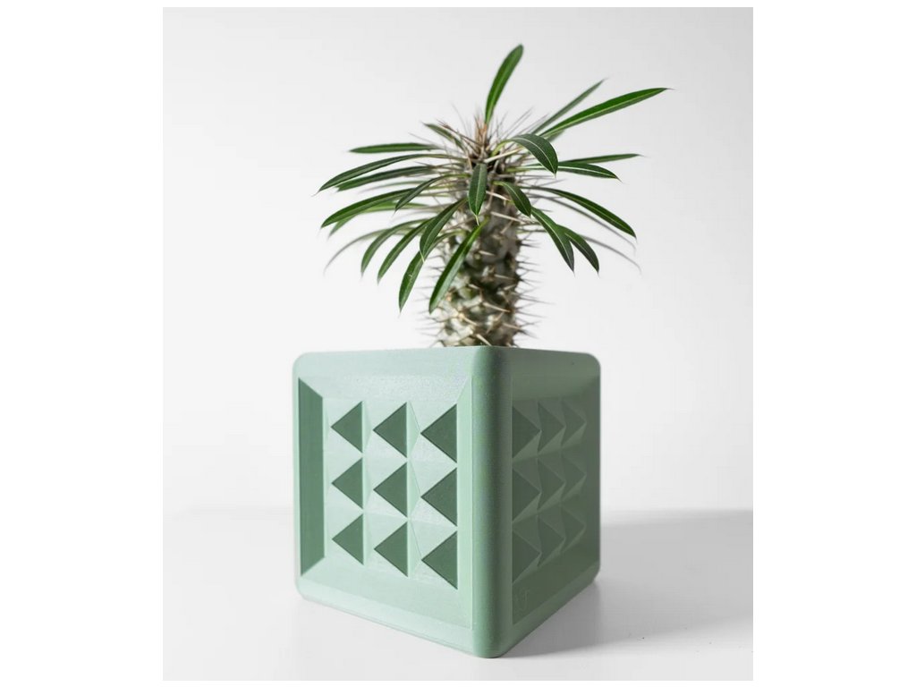Screenshot 2025 03 13 at 14 53 15 The Novo Square Planter Pot with Drainage Tray Modern and Unique Home Decor for Plants 3D model by MODERN MACHINE on Thangs