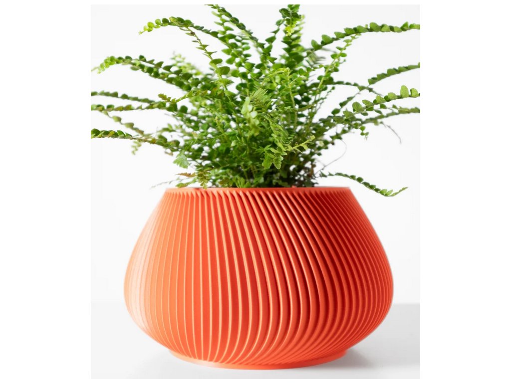 Screenshot 2025 03 13 at 14 56 36 The Davi Planter Pot with Drainage Tray & Stand Modern and Unique Home Decor for Plants 3D model by MODERN MACHINE on Thangs