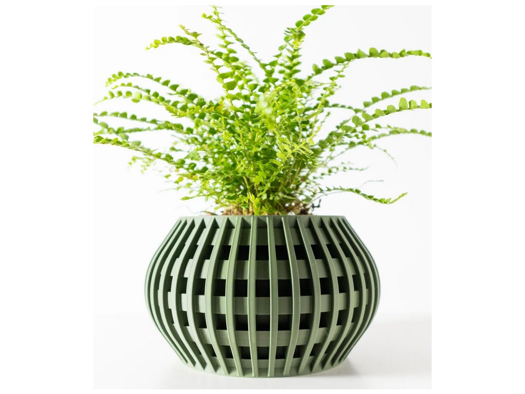 Screenshot 2025 03 19 at 17 09 13 The Usio Planter Pot with Drainage Tray & Stand Modern and Unique Home Decor for Plants 3D model by MODERN MACHINE on Thangs