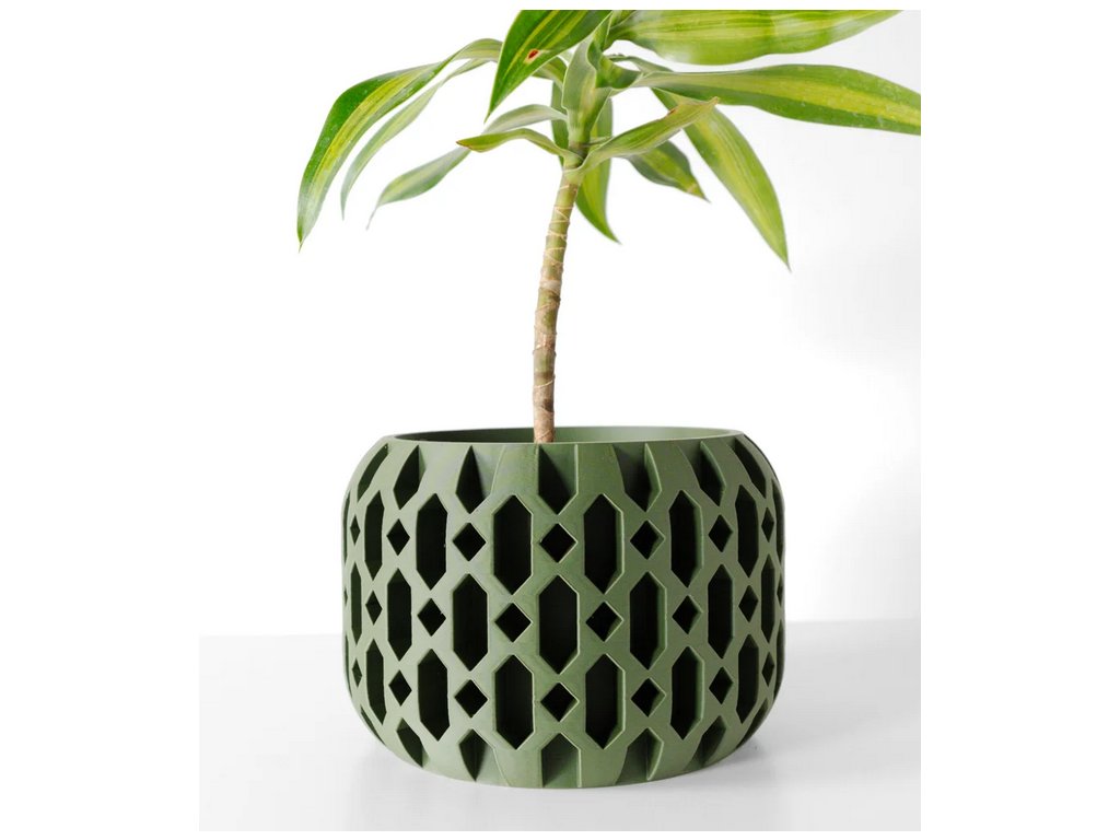 Screenshot 2025 03 19 at 18 04 41 The Ritar Planter Pot with Drainage Tray & Stand Modern and Unique Home Decor for Plants 3D model by MODERN MACHINE on Thangs
