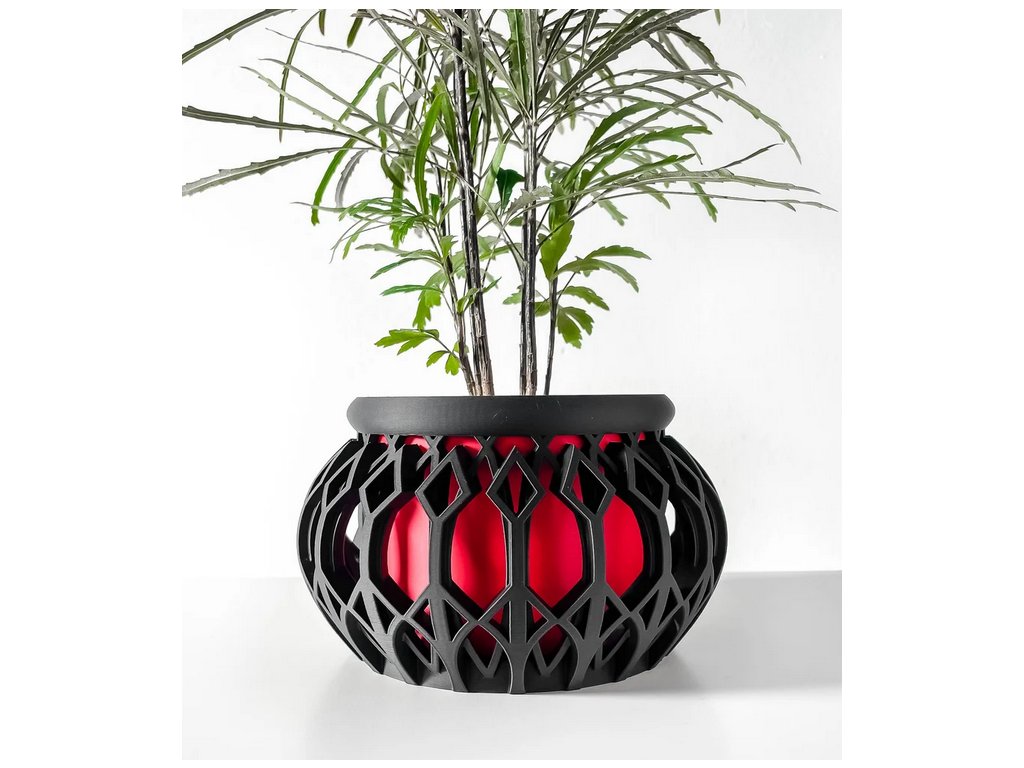 Screenshot 2025 03 20 at 09 53 05 The Vyre Planter Pot & Orchid Pot Hybrid with Drainage Tray Modern and Unique Home Decor for Plants 3D model by MODERN MACHINE on Thangs