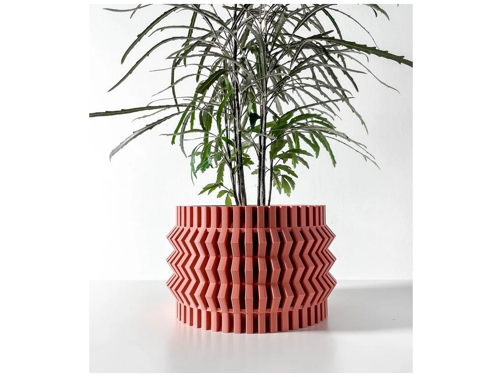 Screenshot 2025 03 20 at 10 15 58 The Alio Planter Pot with Drainage Tray & Stand Modern and Unique Home Decor for Plants 3D model by MODERN MACHINE on Thangs