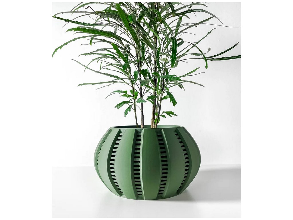 Screenshot 2025 03 20 at 10 43 49 The Balu Planter Pot with Drainage Tray & Stand Modern and Unique Home Decor for Plants 3D model by MODERN MACHINE on Thangs