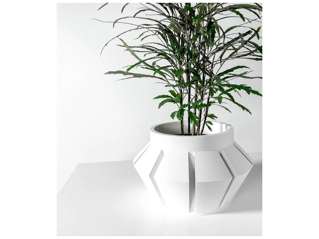 Screenshot 2025 03 20 at 13 59 56 The Erno Planter Pot with Drainage Tray & Stand Modern and Unique Home Decor for Plants 3D model by MODERN MACHINE on Thangs