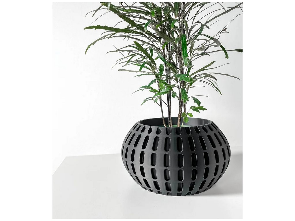 Screenshot 2025 03 20 at 14 19 01 The Xander Planter Pot with Drainage Tray & Stand Modern and Unique Home Decor for Plants 3D model by MODERN MACHINE on Thangs