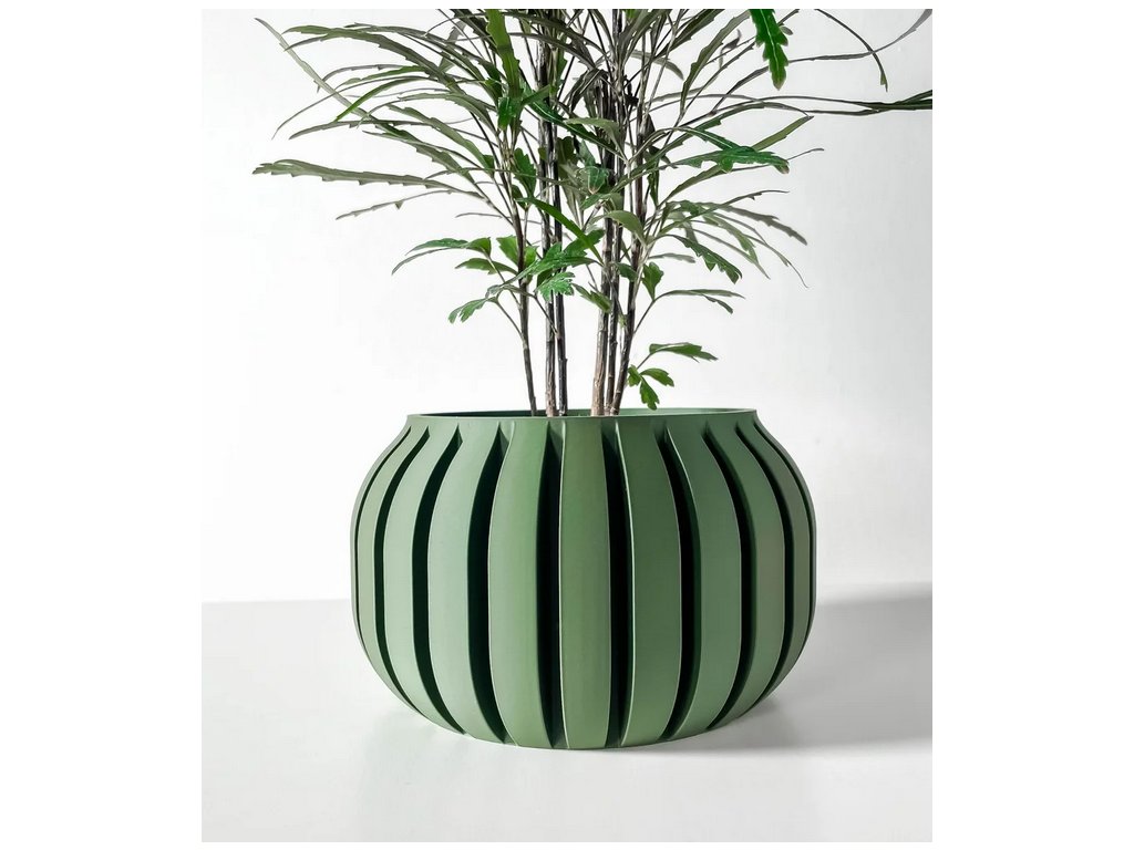 Screenshot 2025 03 20 at 14 26 32 The Juse Planter Pot with Drainage Tray & Stand Modern and Unique Home Decor for Plants 3D model by MODERN MACHINE on Thangs