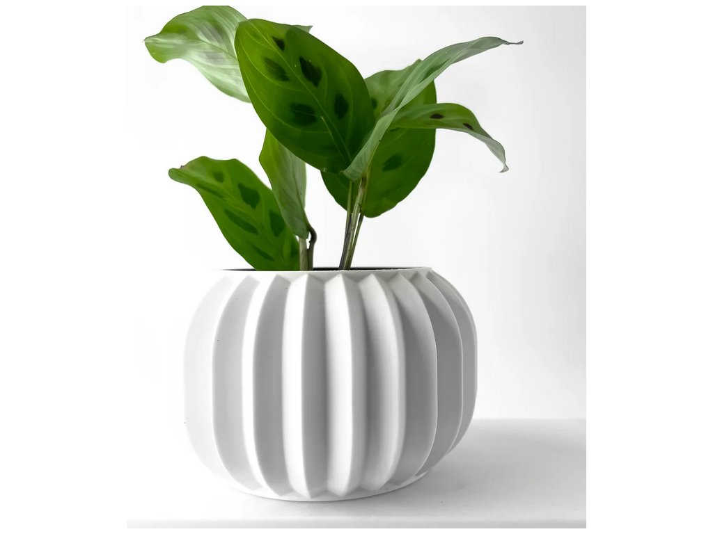 Screenshot 2025 03 20 at 14 39 19 The Olin Planter Pot with Drainage Tray & Stand Modern and Unique Home Decor for Plants 3D model by MODERN MACHINE on Thangs