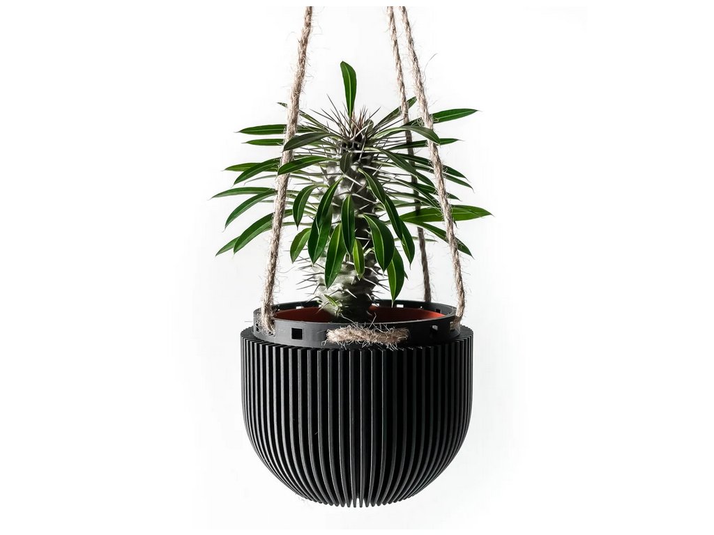 Screenshot 2025 04 02 at 18 26 58 The Jani Hanging Planter Pot Modern and Unique Home Decor for Plants and Succulents STL File 3D model by MODERN MACHINE on Thangs