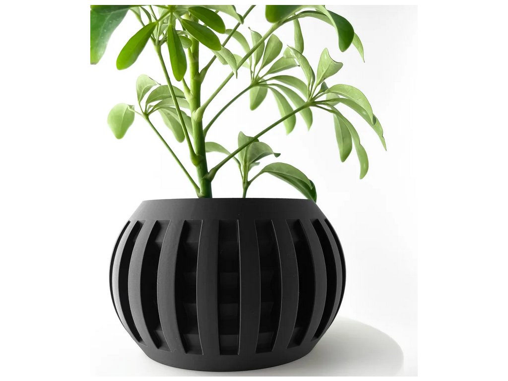 Screenshot 2025 04 03 at 08 46 10 The Amada Planter Pot with Drainage Tray & Stand Modern and Unique Home Decor for Plants 3D model by MODERN MACHINE on Thangs