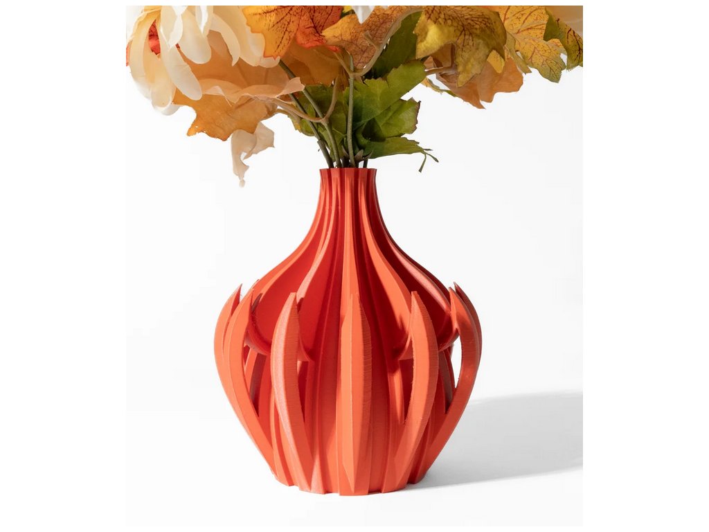 Screenshot 2025 04 09 at 15 22 32 The Veno Vase Modern and Unique Home Decor for Dried and Preserved Flower Arrangement STL File 3D model by MODERN MACHINE on Thangs