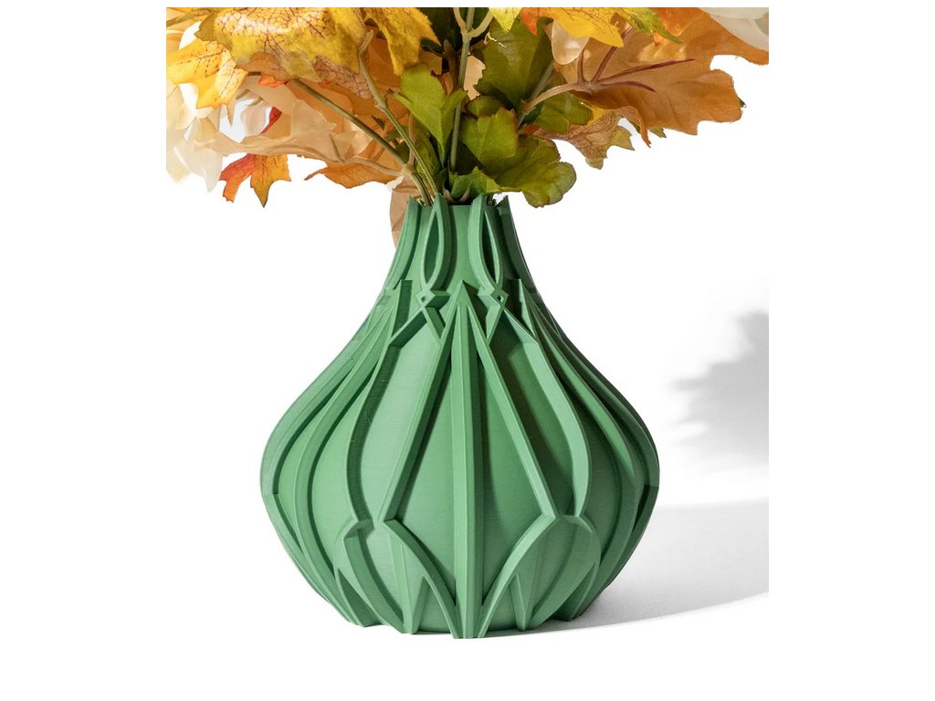 Screenshot 2025 04 09 at 15 24 03 The Arvin Vase Modern and Unique Home Decor for Dried and Preserved Flower Arrangement STL File 3D model by MODERN MACHINE on Thangs