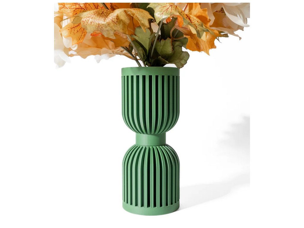 Screenshot 2025 04 09 at 15 29 59 The Lira Vase Modern and Unique Home Decor for Dried and Preserved Flower Arrangement STL File 3D model by MODERN MACHINE on Thangs