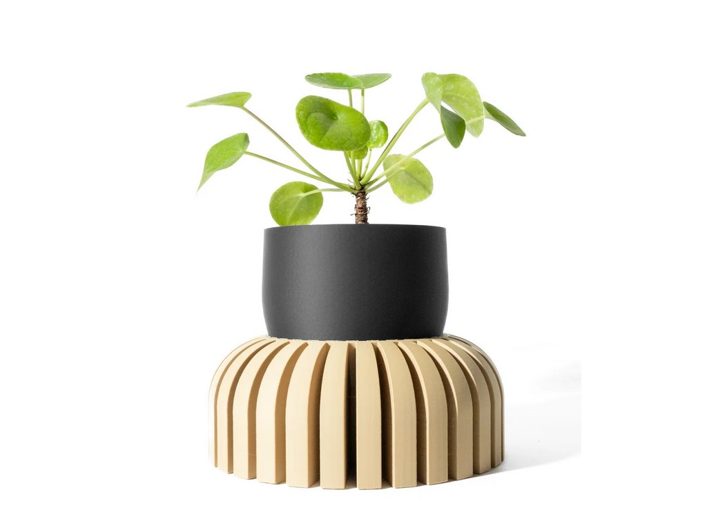 Screenshot 2025 03 12 at 18 26 48 The Karis Planter Pot with Drainage Tray & Stand Modern and Unique Home Decor for Plants 3D model by MODERN MACHINE on Thangs
