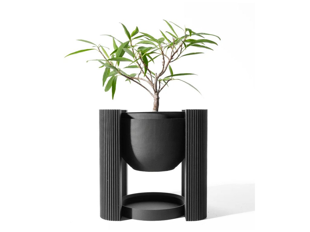 Screenshot 2025 03 13 at 08 08 45 The Avor Planter Pot with Drainage Tray & Stand Modern and Unique Home Decor for Plants 3D model by MODERN MACHINE on Thangs