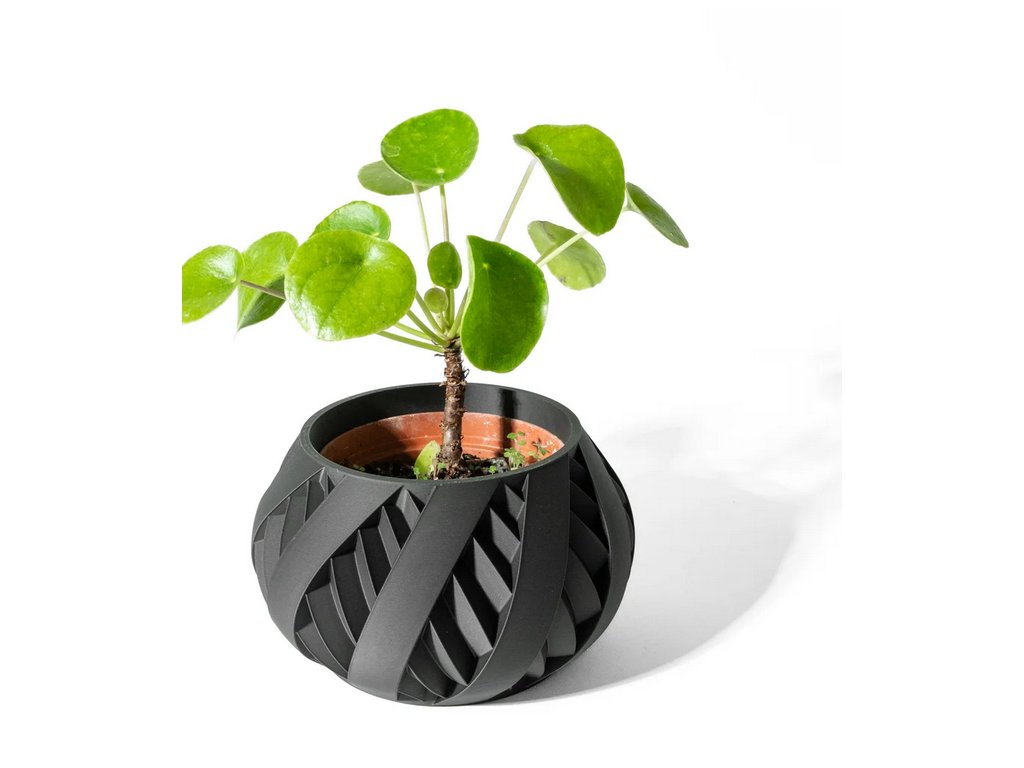 Screenshot 2025 03 13 at 08 14 15 The Silvo Planter Pot with Drainage Tray & Stand Modern and Unique Home Decor for Plants 3D model by MODERN MACHINE on Thangs