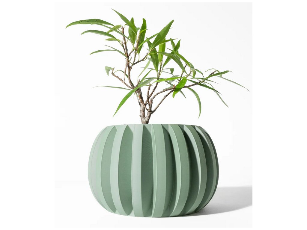 Screenshot 2025 03 13 at 08 55 51 The Jone Planter Pot with Drainage Tray & Stand Modern and Unique Home Decor for Plants 3D model by MODERN MACHINE on Thangs