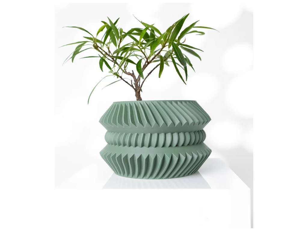 Screenshot 2025 03 13 at 09 30 59 The Jako Planter Pot with Drainage Tray & Stand Modern and Unique Home Decor for Plants 3D model by MODERN MACHINE on Thangs
