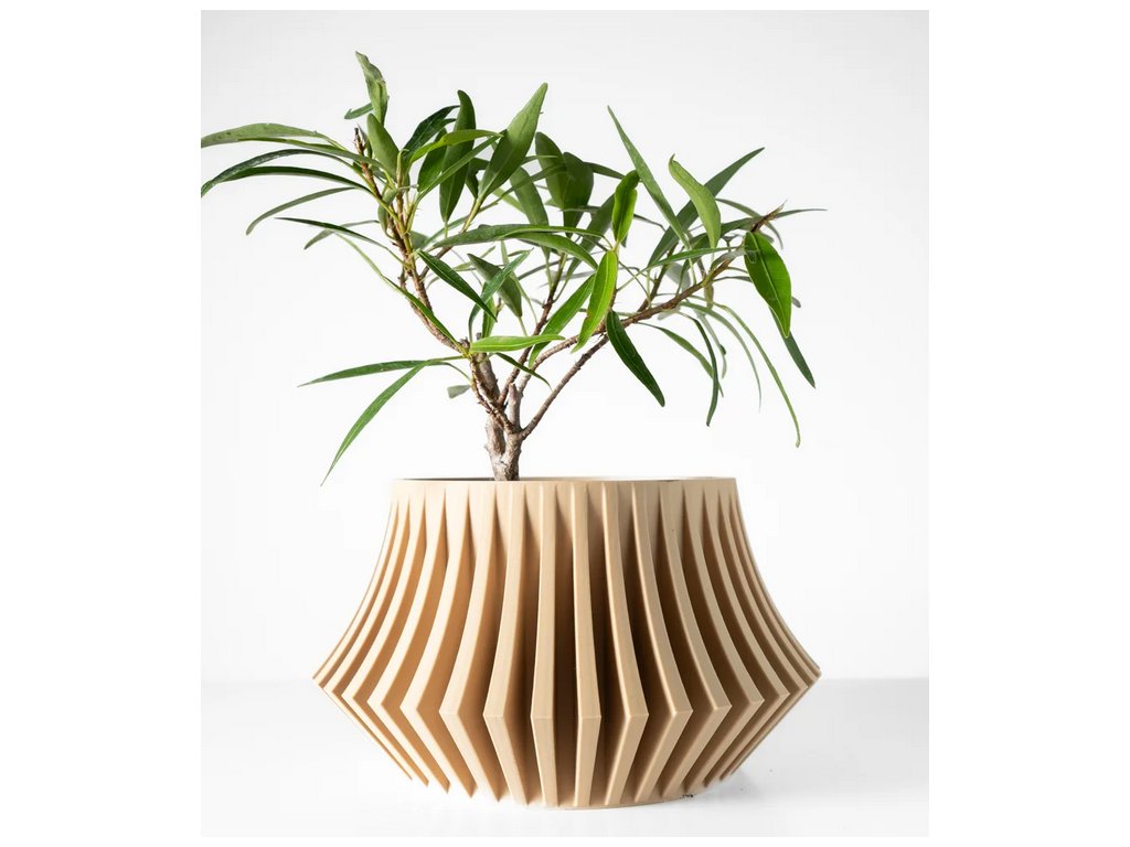 Screenshot 2025 03 13 at 09 54 04 The Jasen Planter Pot with Drainage Tray & Stand Modern and Unique Home Decor for Plants 3D model by MODERN MACHINE on Thangs