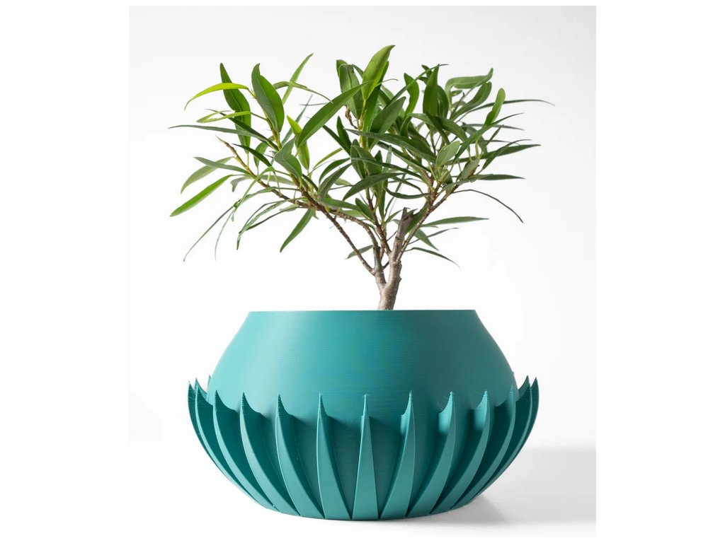 Screenshot 2025 03 13 at 10 04 10 The Lavis Planter Pot with Drainage Tray & Stand Modern and Unique Home Decor for Plants 3D model by MODERN MACHINE on Thangs