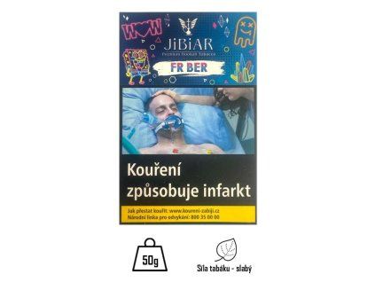 Jibiar Fr Ber 50 g – tabák do vodní dýmky