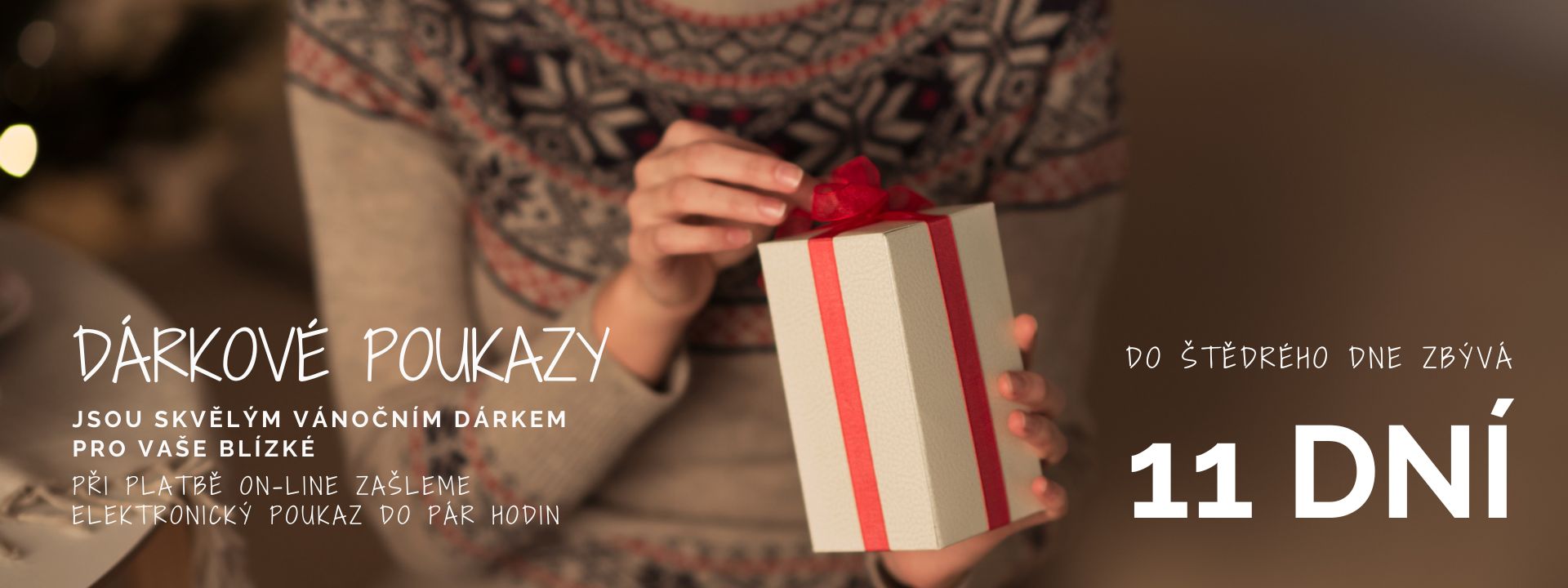 Vánoce dárkové poukazy 23