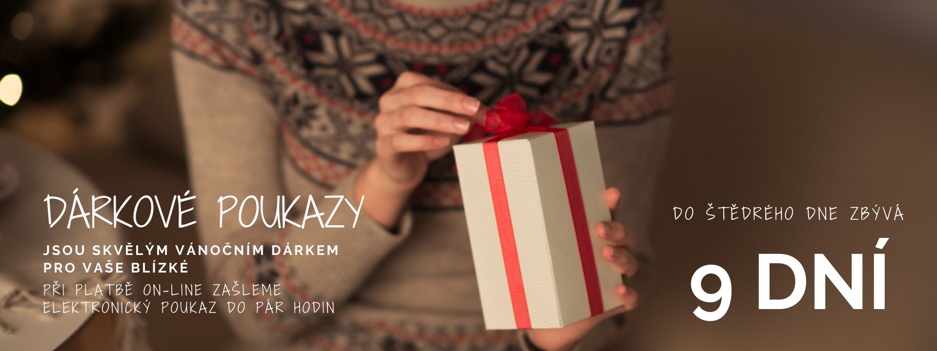 Vánoce dárkové poukazy 25