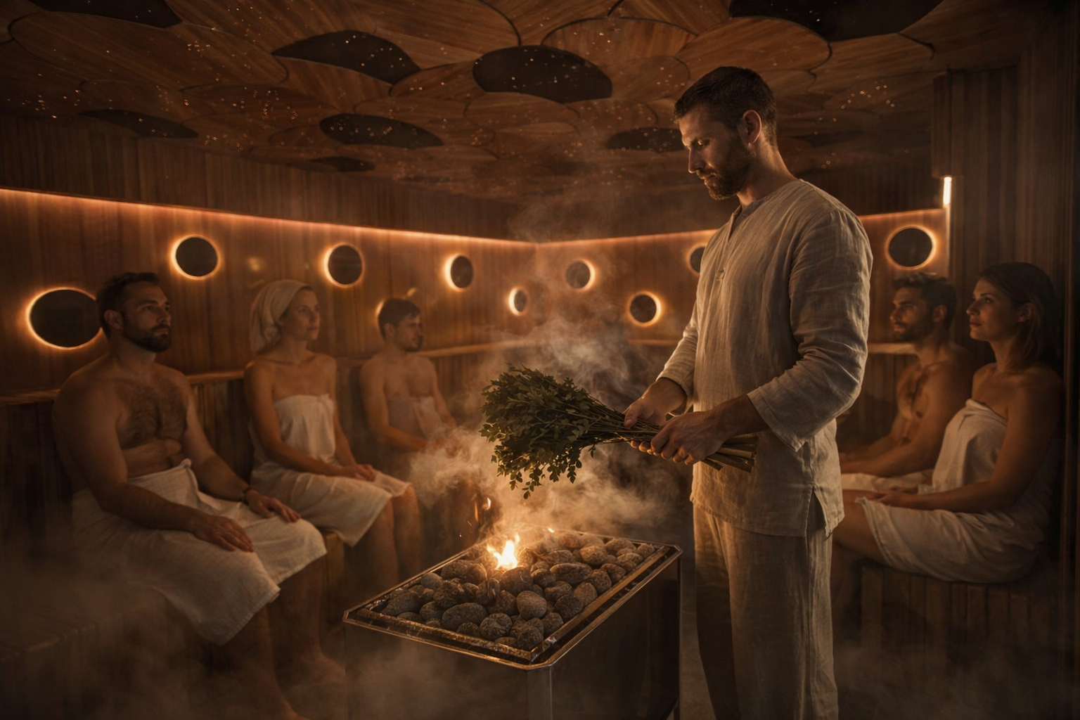 Saunová noc 4 živlů