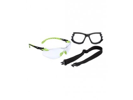 S1201SGAFKT-EU, Solus Scotchgard Kit (zeleno-černý) - brýle, vložka,  pásek DOPRODEJ