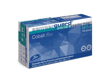 Jednorázové rukavice SEMPERGUARD® Cobalt  - nepudrované