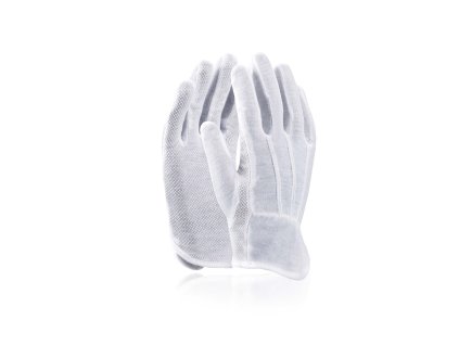 Máčené rukavice ARDON®BUDDY (Velikost 06, Barva bílá)