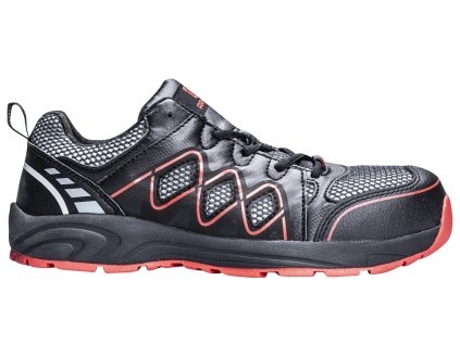 Bezpečnostní polobotka ARDON®VISPER RED S1 - červená - doprodej