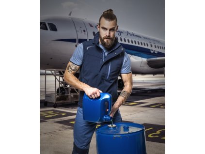 Softshellová vesta ARDON®R8ED+ modrá - DOPRODEJ (Velikost S, Barva modré odstíny)