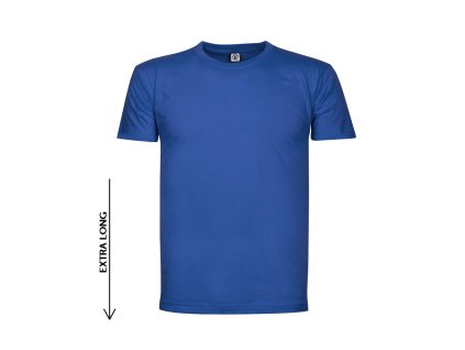 Tričko ARDON®LIMA prodloužené středně modrá royal (Velikost S, Barva modré odstíny)